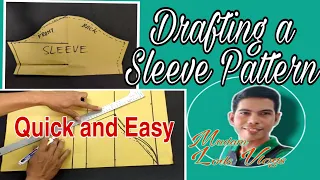 How to Make a Sleeve Pattern 2021 (simplified technique)