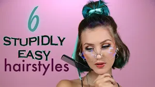 6 Stupidly Easy Hairstyles every Girl should know ft. VoogueMe Glasses