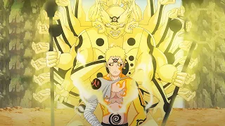 Naruto Réveille la Transformation du Bouddha aux Mille Bras après avoir Perdu Kurama - Boruto