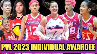 Pvl 2023 volleyball Individual Awardee kilalanin 💖