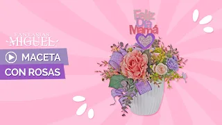 Hermoso arreglo de flores para mamá