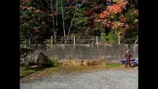 60feet and 35feet distance Shuriken and knife throwing with high speed camera.