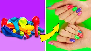 ¡GENIALES TÉCNICAS DE MANICURA PARA PRINCIPIANTES! || DISEÑOS DE UÑAS QUE QUERRÁS PROBAR