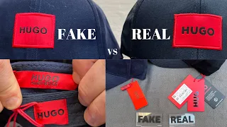 Fake vs Real Hugo Boss Cap