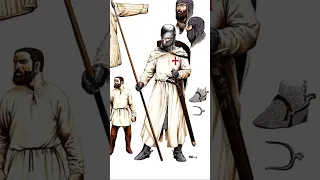 Standard Armor of a Templar Knight #medievalhistory #templar #viral #knight #sword