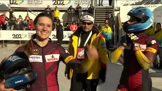 2 Woman bobsleigh Heat 1 Wch st Moritz-Celerina