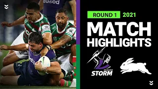 Storm v Rabbitohs Match Highlights | Round 1, 2021 | NRL