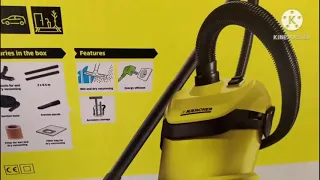 unboxing of my  karcher vacuum cleaner