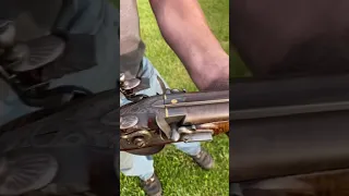 Black powder flint lock shotgun