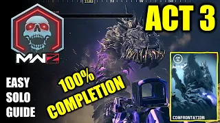 COD MW3 Zombies, All Act 3 Missions - Easy Solo guide