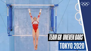 🇬🇧 Great Britain's Women's Gymnastics Team on the Uneven Bars 🤸🏻‍♀️ at Tokyo 2020