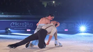 Charlène Guignard & Marco Fabbri perform their 2024 Free Dance at Ghiaccio Spettacolo in Torino, ITA