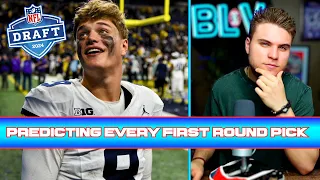 2024 NFL Mock Draft Full First Round | Predicting EVERY PICK