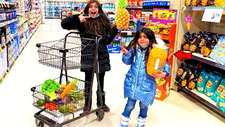 Дийма учи Сали как да купува здравословна храна в супермаркета