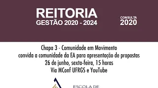 Consulta Reitoria | EA - Chapa 3