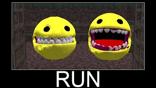 Scary PacMan in Minecraft wait what meme part 252