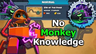 Lych Normal Tutorial - No Monkey Knowledge, No Abilities, No Rng - End Of The Road (BTD6)