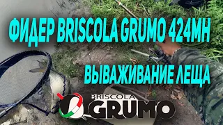 Фидер Briscola Grumo 424MH Вываживание леща