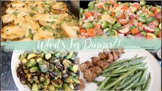 A Week of Healthy Simple Family Dinner Ideas!  What's For Dinner?!