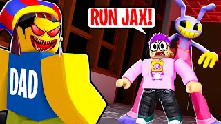 We Play THE TOP 5 BEST ROBLOX GAMES WITH JAX! (AMAZING DIGITAL CIRCUS STORY, WEIRD STRICT DAD MORE!)