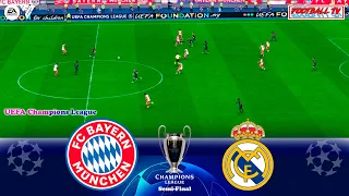 Bayern Munich vs Real Madrid | UEFA Champions League 2024 - Semi-Final | EA FC 24 PC Gameplay