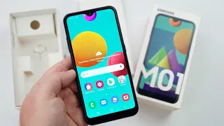 Samsung Galaxy M01: распаковка и первые впечатления!