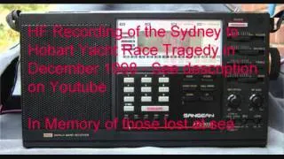 Sydney to Hobart Yacht race HF recording1998