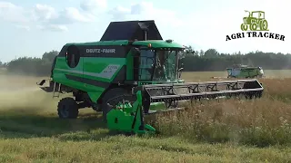 Lighter Shade of Green | Claas VS Deutz Fahr combine