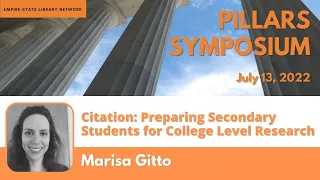 Citation: Preparing Secondary Students for College Level Research - Marisa Gitto