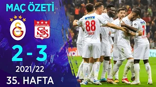 Galatasaray 2-3 Demir grup Sivasspor - Gs tv Gol Anları ve Penaltı Pozisyonu -1 Mayıs 2022