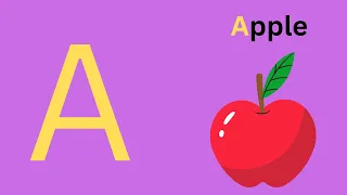 A for Apple | B for balloon | Learn English Alphabet with 2 images | A to Z | @DAMInsight-uy4xi |