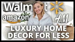 2024 LUXURY Home Decor for LESS! Best Walmart Home Decor Lookalikes | 2024 Amazon Home Decor