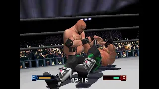 Virtual Pro Wrestling 2 - Goldberg vs Chris Jericho #n64