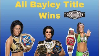 WWE All of Bayley’s Title Wins | Spiteful Belair |