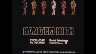 Hang 'Em High 1968 2 HD TV Spots Trailer Clint Eastwood, Inger Stevens, Pat Hingle Ed Begley 16mm