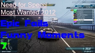 Need for Speed Most Wanted 2012 - "Pro Driving" Epic Fails and Funny Moments Part 7