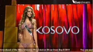 Miss Universe 2011 Prelim - Kosovo.AVI