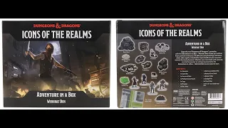 D&D Icons of the Realms, Adventure in a Box, Wererat Den, Pre-Painted Miniatures, A Quick Review