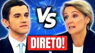 EM DIRETO! SEBASTIÃO BUGALHO VS MARTA TEMIDO | DEBATE EUROPEIAS 2024