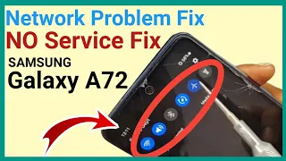 Samsung A72 NO Service Solution | Samsung A72 Network Problem Fix | Galaxy A72 Flight Mode Solution