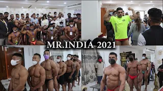 IBBF Mr.India 2021 Weighing-In (Part 1) #khammam #Telangana