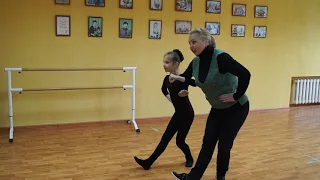 Онлайн видео урок по хореографии "Кадриль"