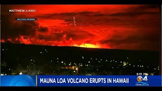 Mauna Loa, The World's Largest Active Volcano, Erupts In Hawaii