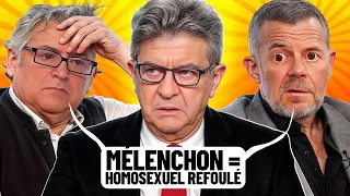 MÉLENCHON l'homo refoulé selon Naulleau et Onfray !?