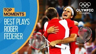 Roger Federer's best points at the Olympic Games | Top Moments