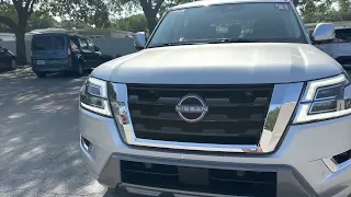 2021 Nissan Armada SV SUV Silver