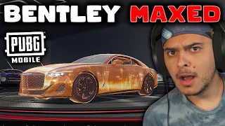 $100,000 UC BENTLEY MAXED MASTERPIECE! 🔴PUBG MOBILE LIVE🔴