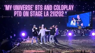 211202 BTS MY UNIVERSE FANCAM 💜 | PTD ON STAGE LA