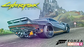 МАШИНА ИЗ КИБЕРПАНКА 2077 В БИТВЕ ТЮНИНГА - FORZA HORIZON 4