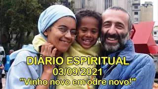 DIÁRIO ESPIRITUAL MISSÃO BELÉM - 03/09/2021 - Lc 5,33-39